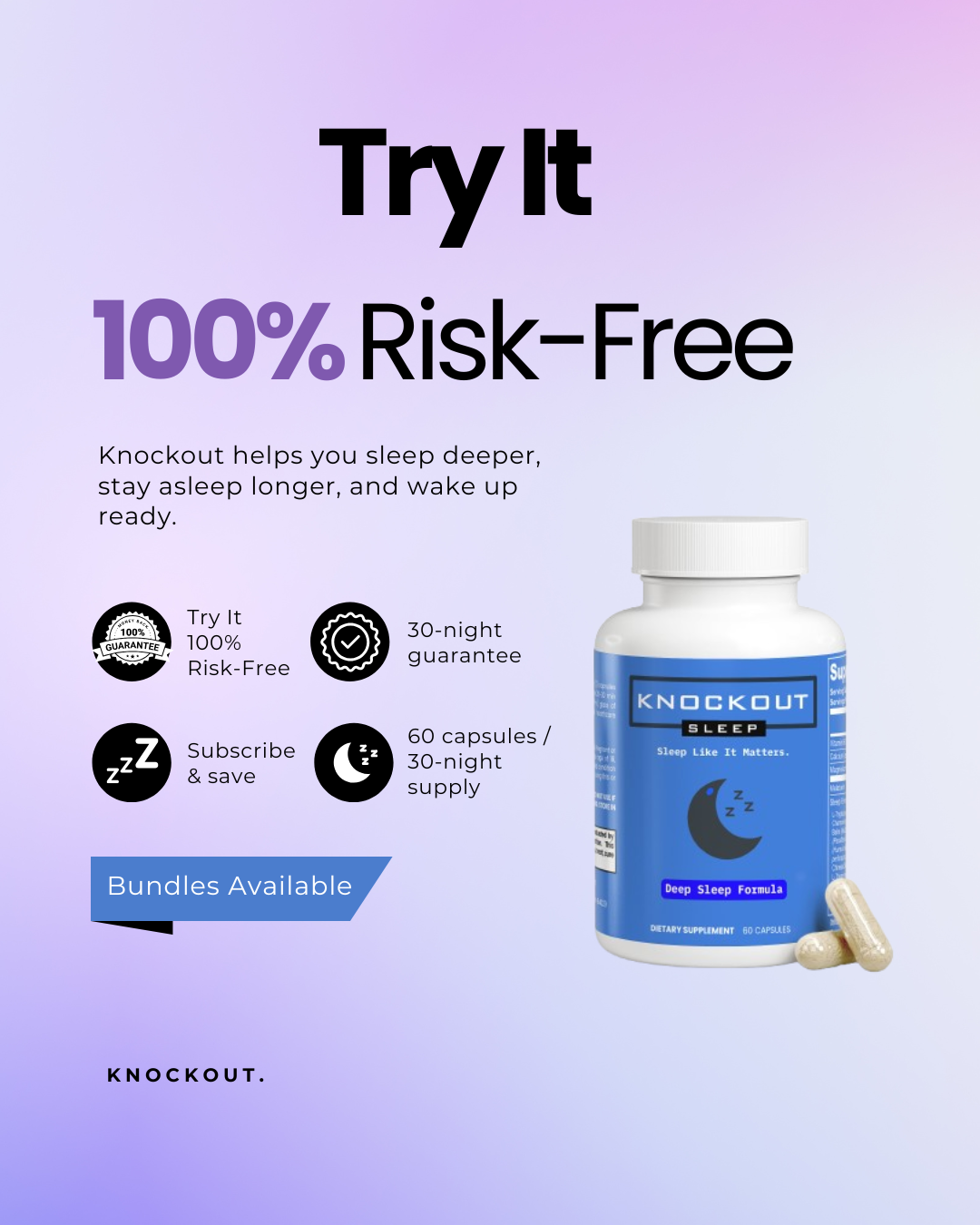 Knockout™ Sleep Support